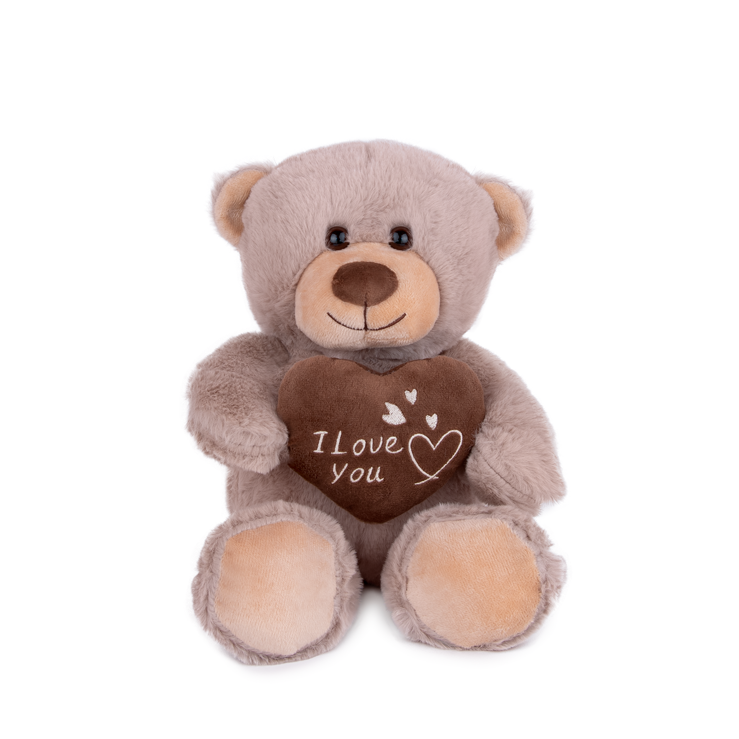 Плюшено мече със сърце „I Love You“ І 3 цвята