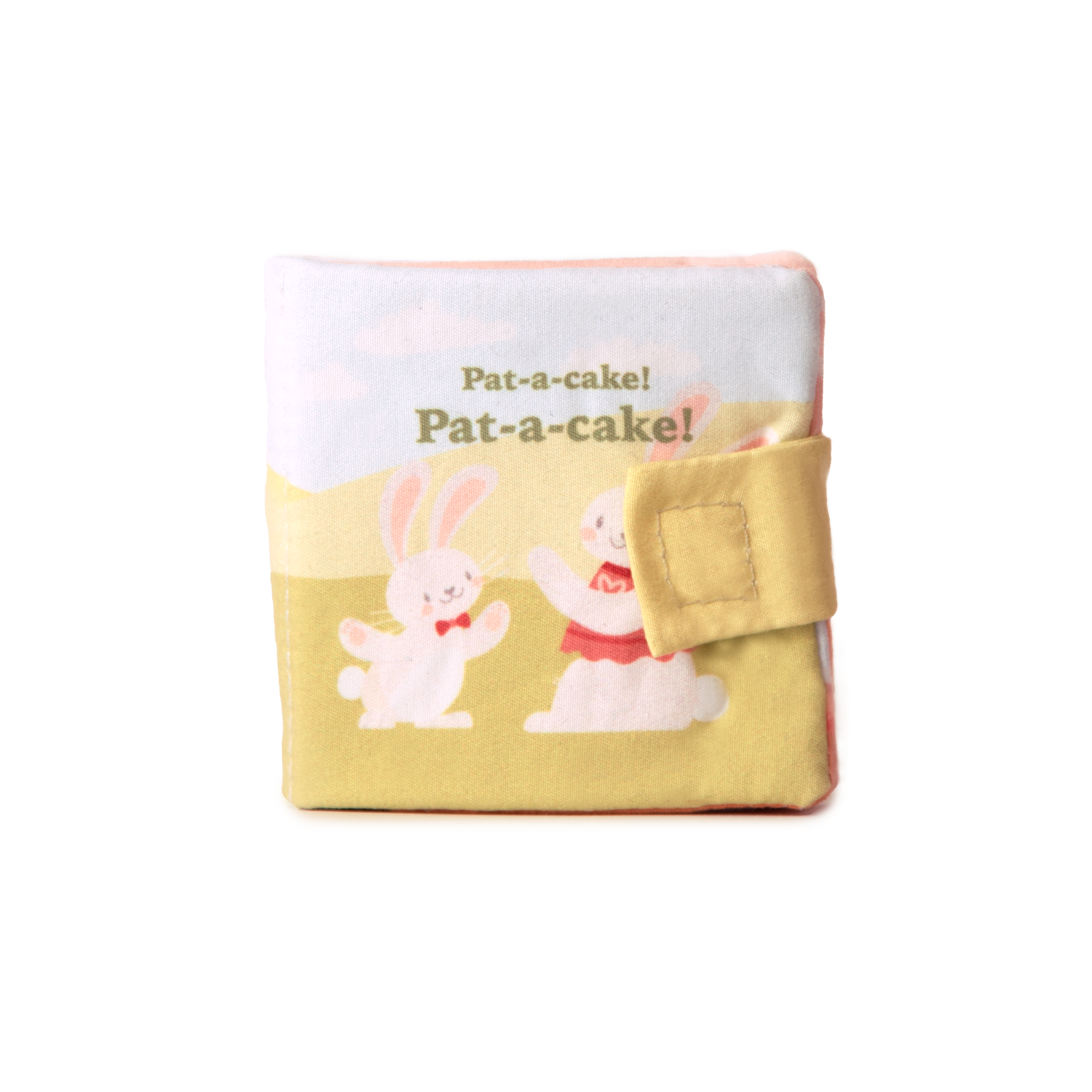 Плюшено зайче-марионетка с книжка „Pat-a-cake“