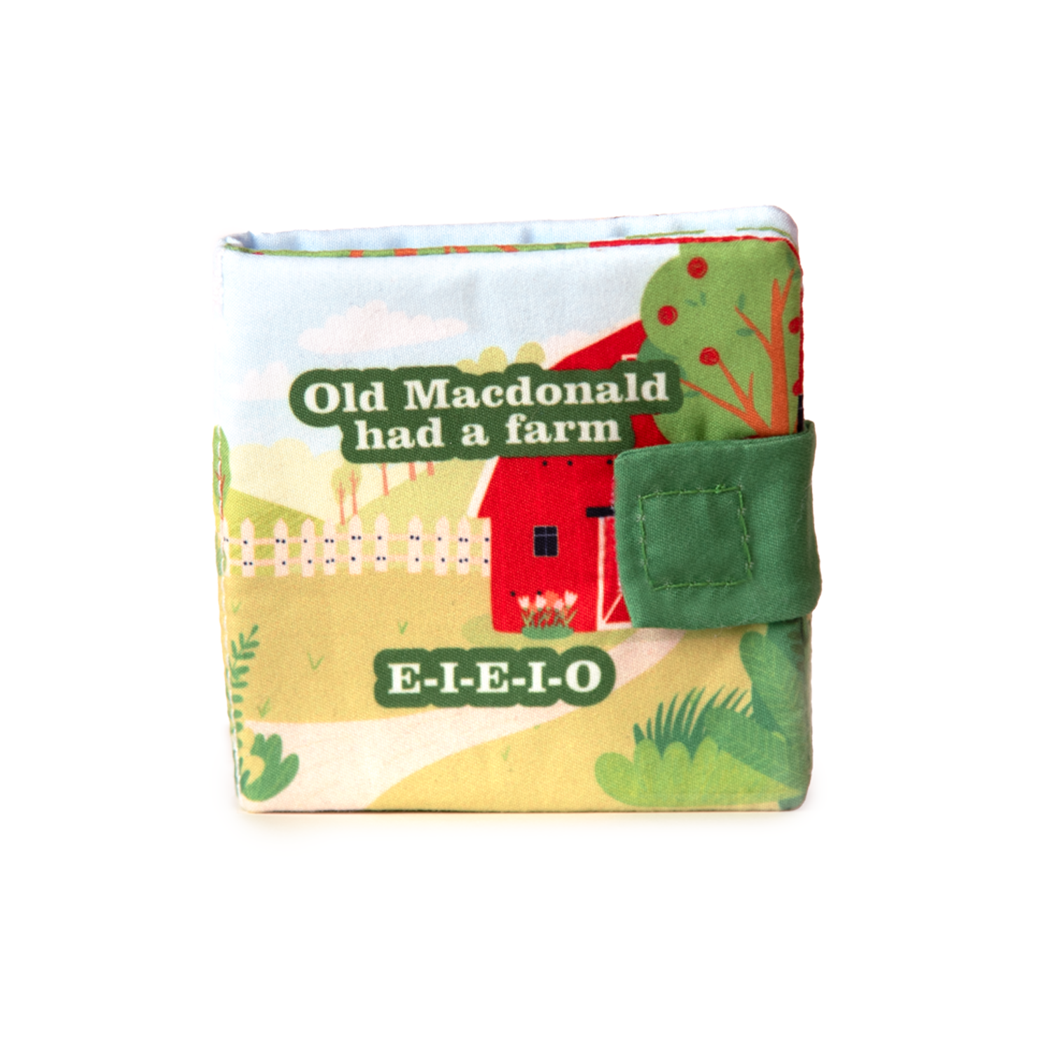 Плюшена крава-марионетка с книжка „Old MacDonald Had a Farm“
