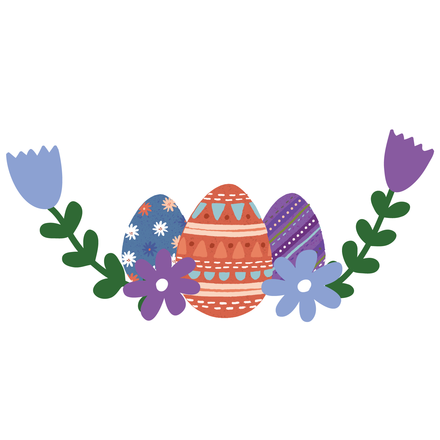 Заек /Честит Великден!/ с Надпис